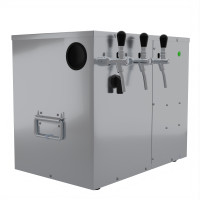 Надстоєчний пивоохолоджувач KOMBI 50 на 3 сорти пива