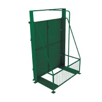 Антивандальний захист на дводверну холодильну шафу