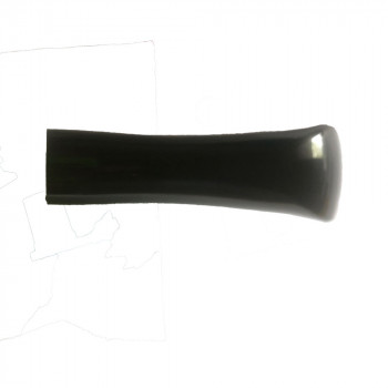 Ручка пластикова для крана UBC чорна 10 см